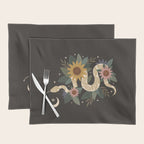 Year of the Snake - Black Placemat Gallery Image 1