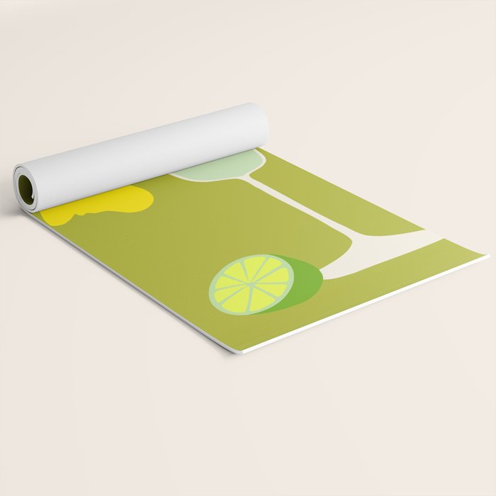 Margarita Cocktail Yoga Mat Gallery Image 2