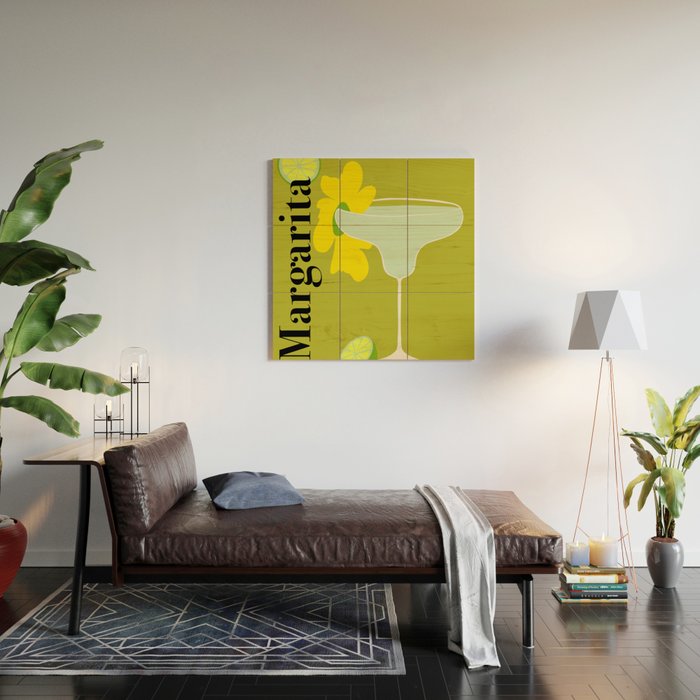 Margarita Cocktail Wood Wall Art Gallery Image 2