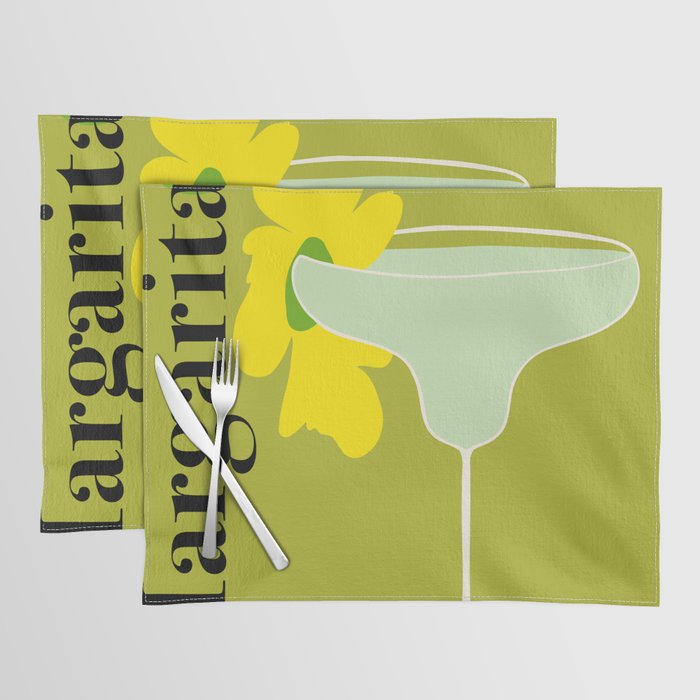 Margarita Cocktail Placemat Gallery Image 1