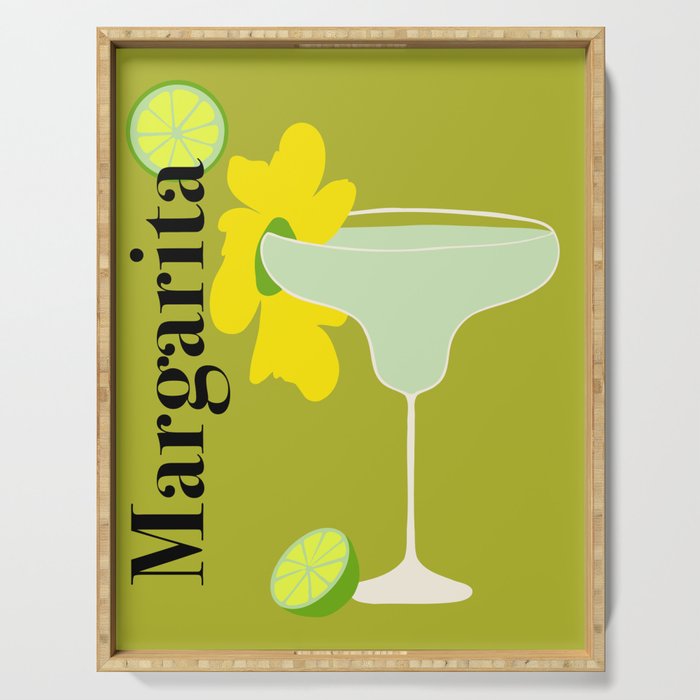 Margarita Cocktail Serving Tray Gallery Image 1