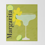 Margarita Cocktail Throw Blanket Gallery Image 2