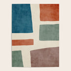 Abstract Earth Tones Organic Shapes Poster Gallery Image 4