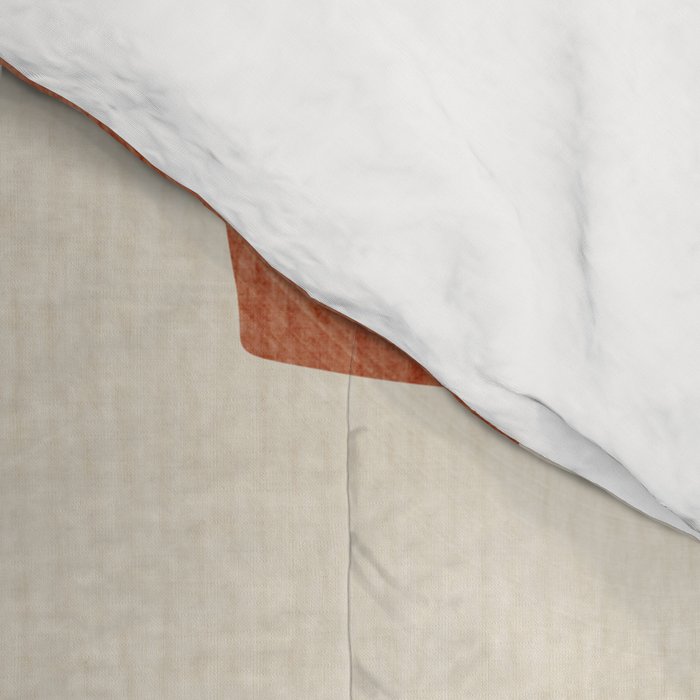 Abstract Earth Tones Organic Shapes Comforter Gallery Image 4