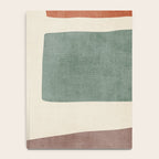 Abstract Earth Tones Organic Shapes Notebook Gallery Image 4