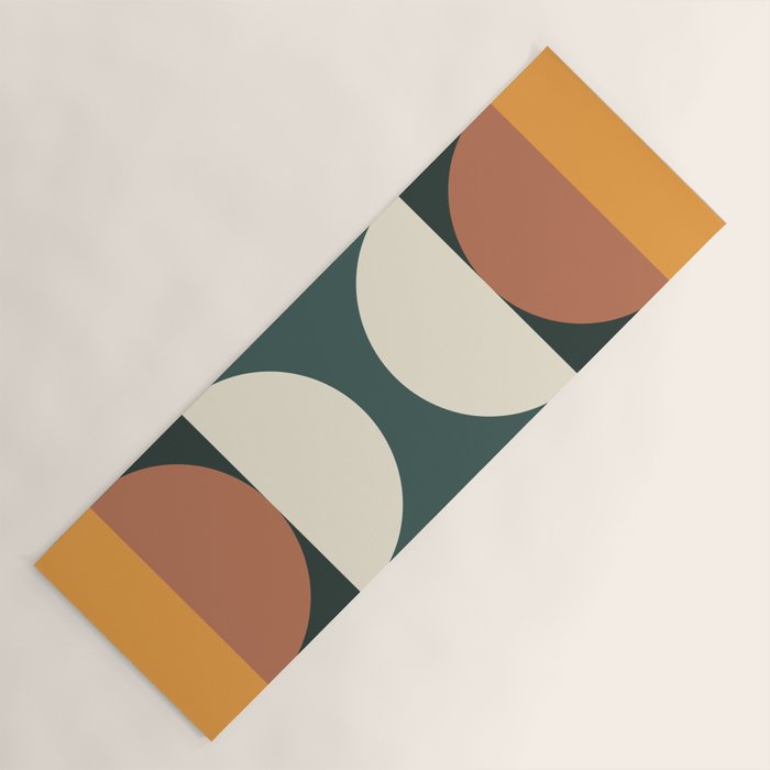 Abstract Geometric 01E Yoga Mat Gallery Image 1