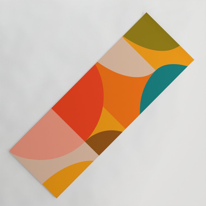 Bauhaus, geometric abstraction 1 Yoga Mat Gallery Image 1