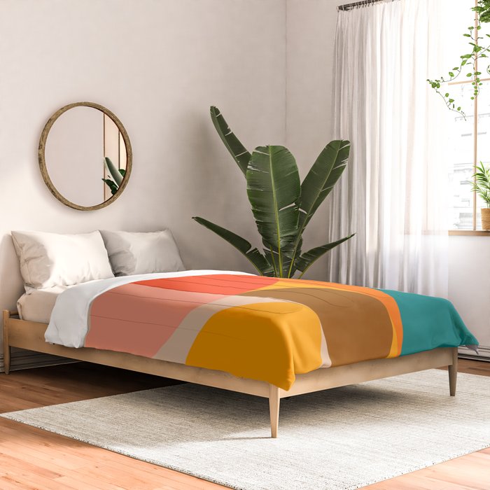 Bauhaus, geometric abstraction 1 Comforter Gallery Image 2