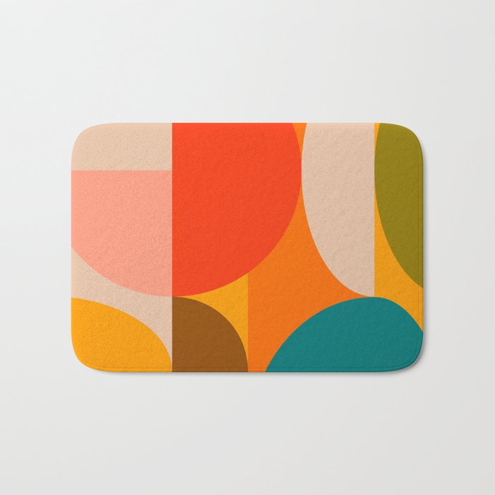 Bauhaus, geometric abstraction 1 Bath Mat Gallery Image 1
