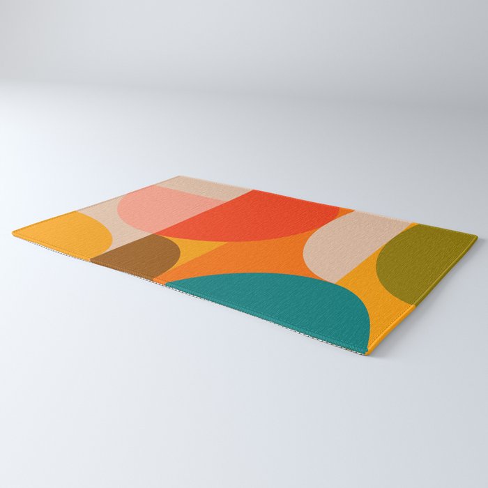 Bauhaus, geometric abstraction 1 Rug Gallery Image 3