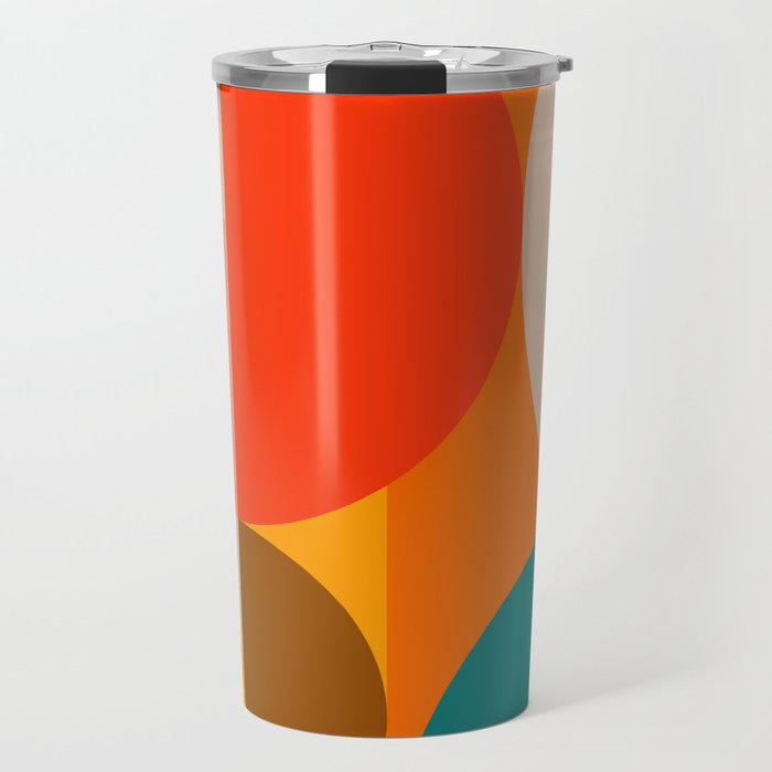 Bauhaus, geometric abstraction 1 Travel Mug Gallery Image 1