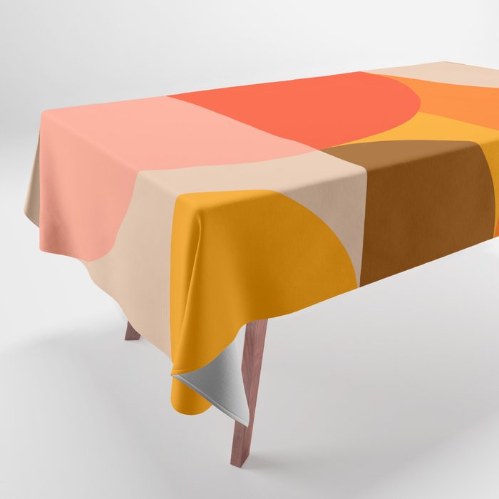Bauhaus, geometric abstraction 1 Tablecloth Gallery Image 1