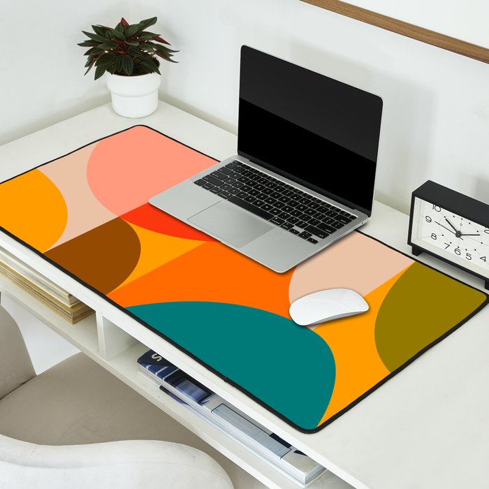 Bauhaus, geometric abstraction 1 Desk Mat Gallery Image 2
