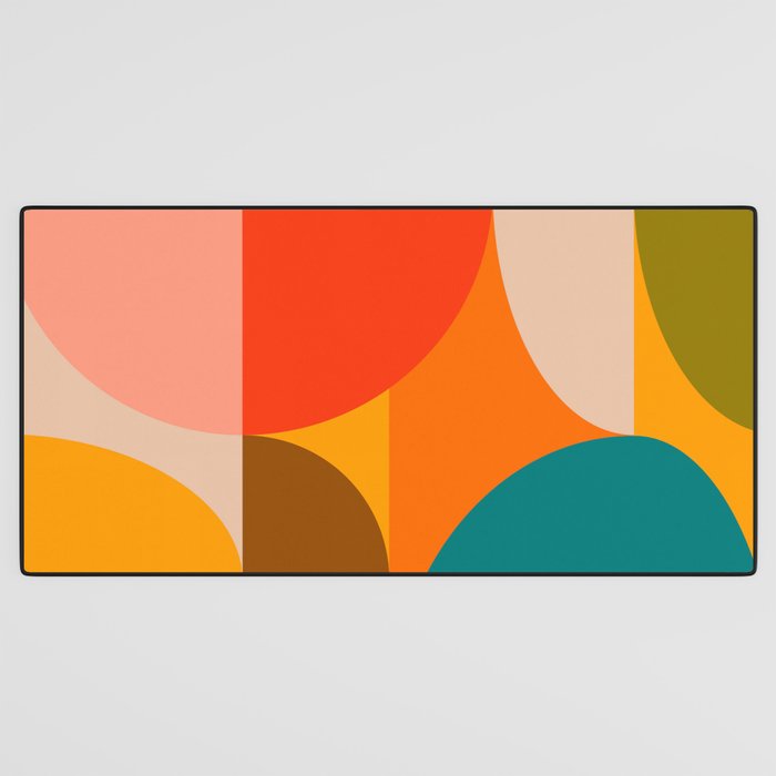 Bauhaus, geometric abstraction 1 Desk Mat Gallery Image 3
