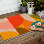Bauhaus, geometric abstraction 1 Outdoor Rug Gallery Image 2
