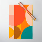 Bauhaus, geometric abstraction 1 Wrapping Paper Gallery Image 1