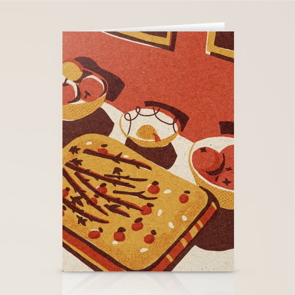Focaccia  Stationery Card Gallery Image 1