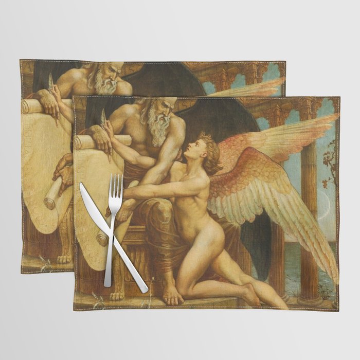 The Roll of Fate by Walter Crane Placemat Gallery Image 1