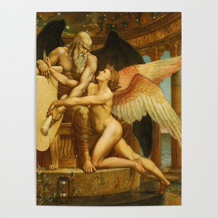 The Roll of Fate by Walter Crane Poster Gallery Image 4
