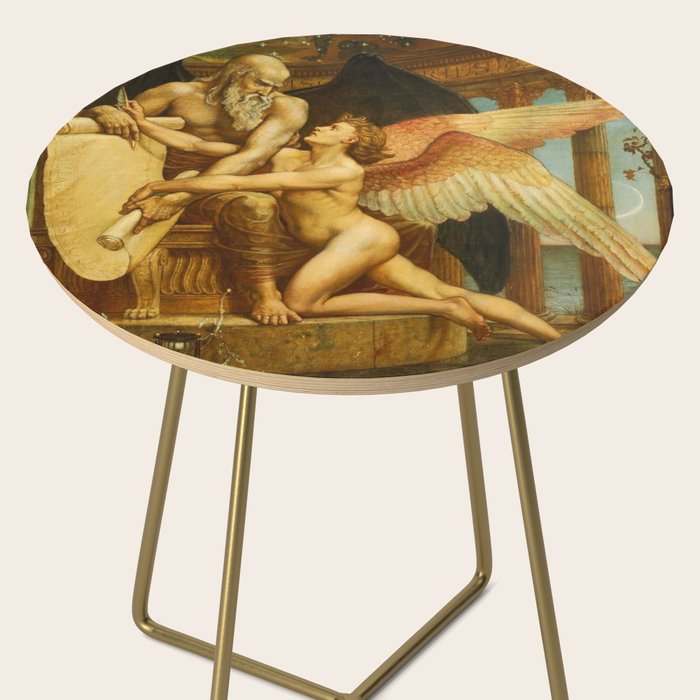 The Roll of Fate by Walter Crane Side Table Gallery Image 2