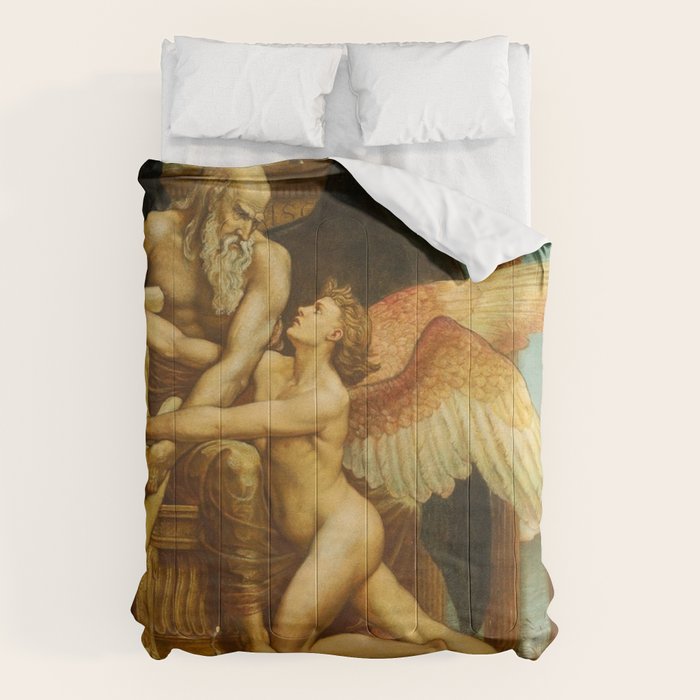 The Roll of Fate by Walter Crane Comforter Gallery Image 6