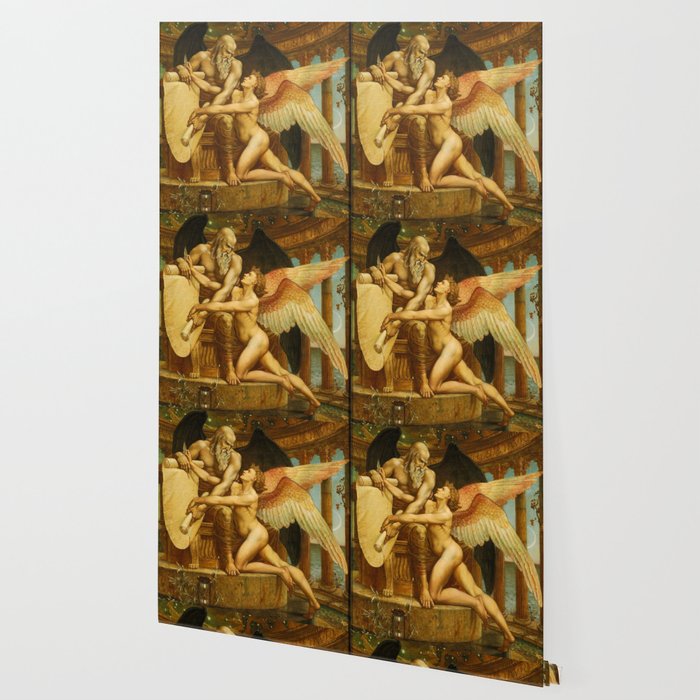 The Roll of Fate by Walter Crane Wallpaper Gallery Image 2