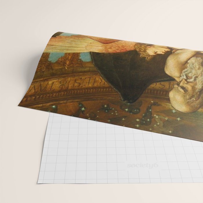 The Roll of Fate by Walter Crane Wrapping Paper Gallery Image 2
