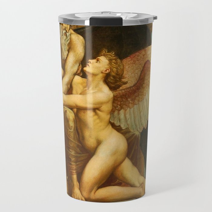 The Roll of Fate by Walter Crane Travel Mug Gallery Image 1