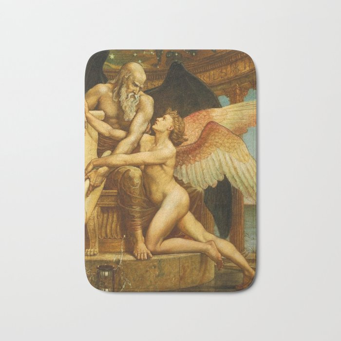 The Roll of Fate by Walter Crane Bath Mat Gallery Image 1
