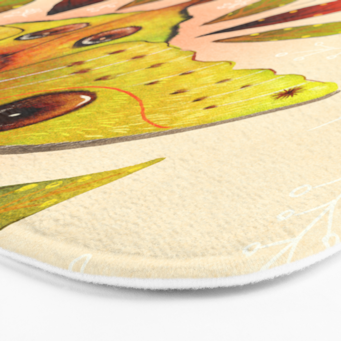Moth Wings IV Bath Mat Gallery Image 3