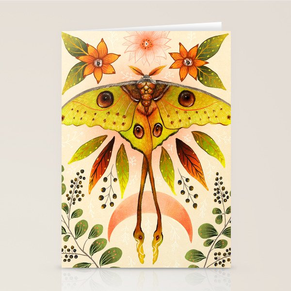 Moth Wings IV Stationery Card Gallery Image 2
