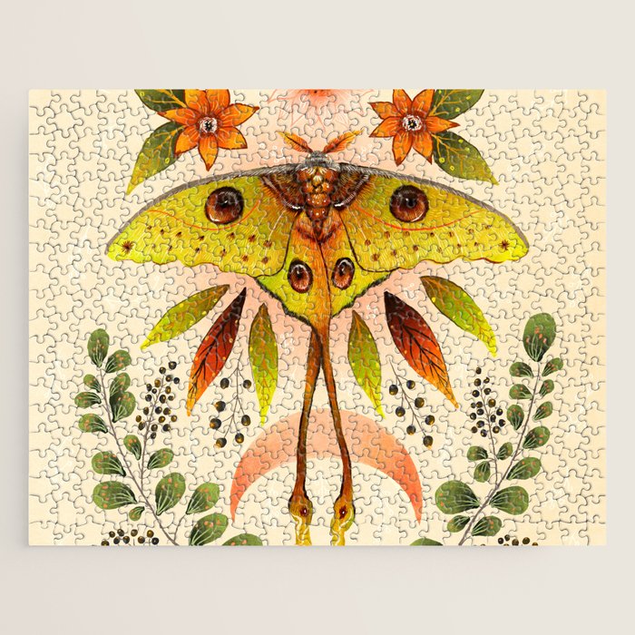 Moth Wings IV Jigsaw Puzzle Gallery Image 1