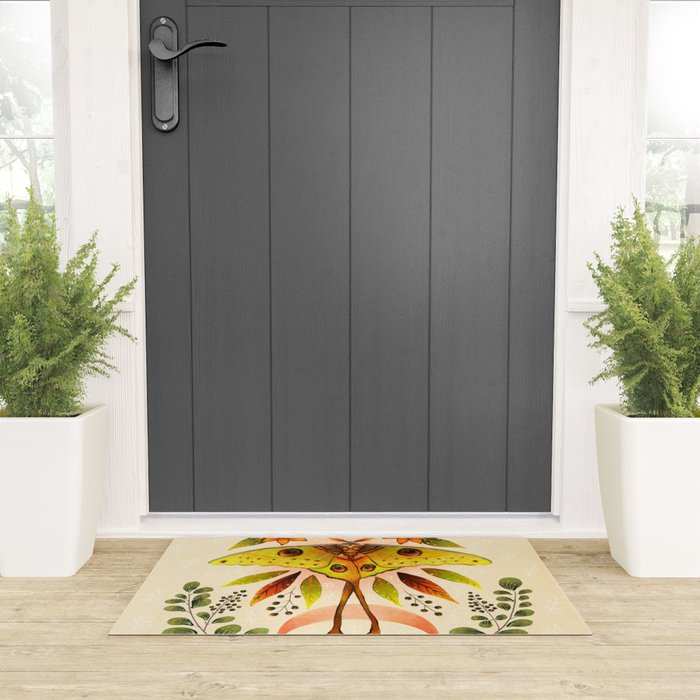 Moth Wings IV Welcome Mat Gallery Image 3