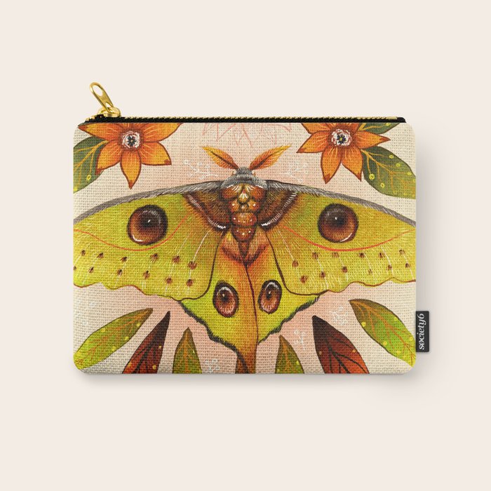 Moth Wings IV Carry All Pouch Gallery Image 1