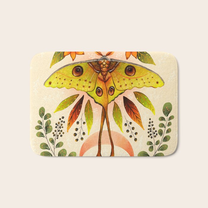 Moth Wings IV Bath Mat Gallery Image 1