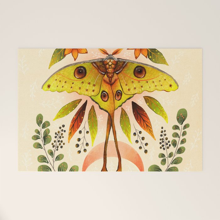 Moth Wings IV Welcome Mat Gallery Image 1