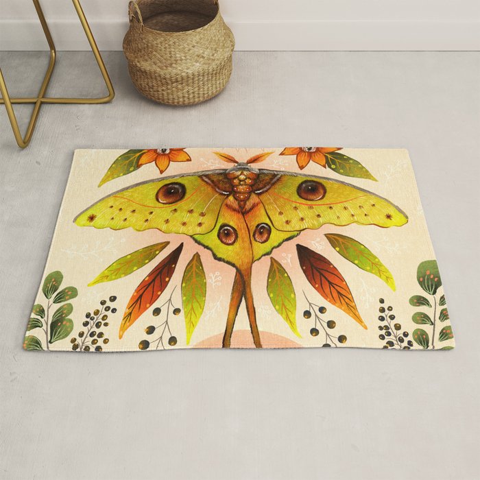 Moth Wings IV Rug Gallery Image 1
