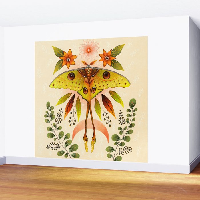 Moth Wings IV Wall Mural Gallery Image 2