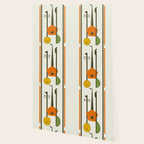 Mid-Century Modern Art Musical Strings Wallpaper Gallery Image 2
