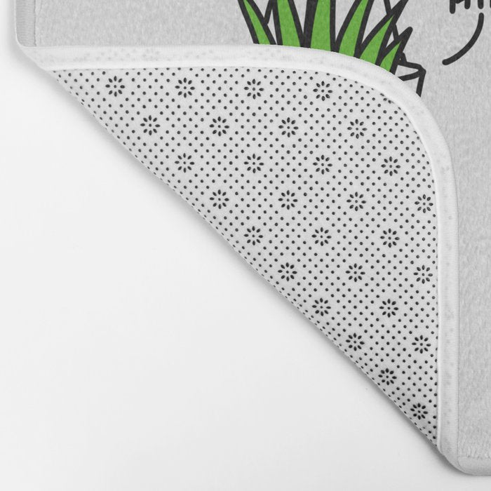 Hippie and Punk plants Bath Mat Gallery Image 2
