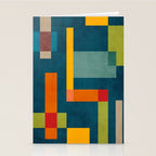 Modern Colorful Geometric Original Artwork Stationery Card Gallery Image 2