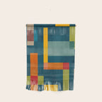 Modern Colorful Geometric Original Artwork Wall Hanging Gallery Image 1