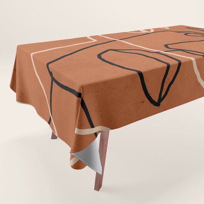 Abstract Face 6/3 Tablecloth Gallery Image 1