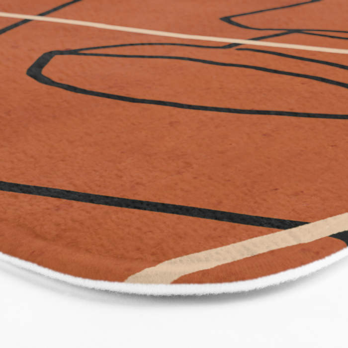 Abstract Face 6/3 Bath Mat Gallery Image 3