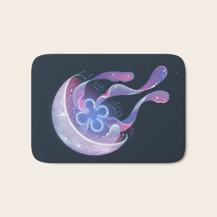 Moon jelly Bath Mat Gallery Image 1