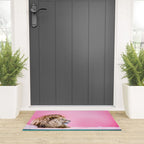 Lion in the Bathtub Welcome Mat Gallery Image 3