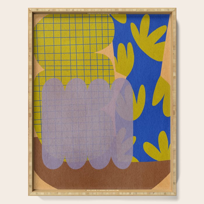 Abstract E007 Serving Tray Gallery Image 1