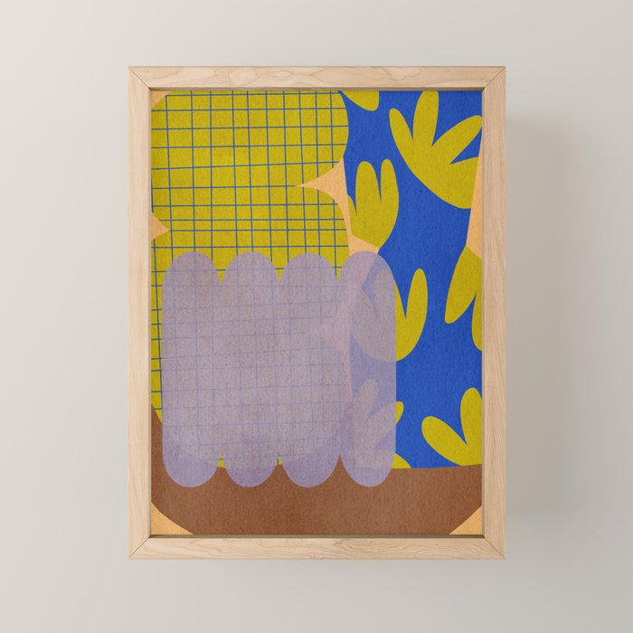 Abstract E007 Mini Art Print Gallery Image 1