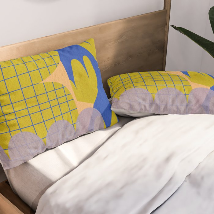 Abstract E007 Pillow Sham Gallery Image 2