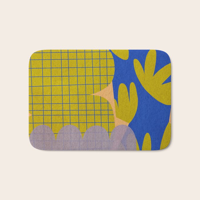 Abstract E007 Bath Mat Gallery Image 1